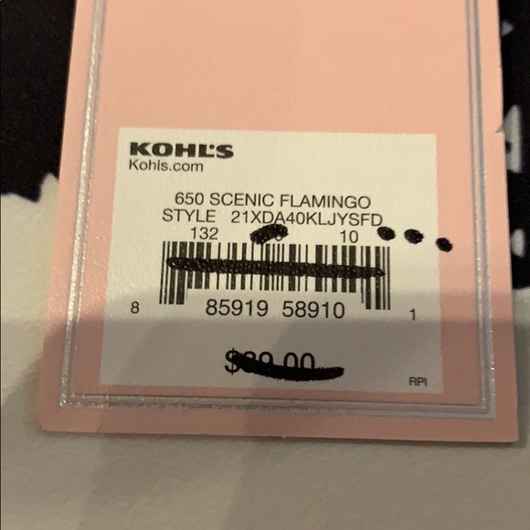 NWT Juicy Couture flamingo backpack 15tx10wx5d - Picture 3 of 4